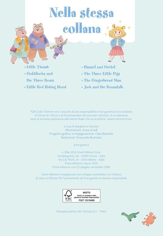 Goldilocks and the three bears-Riccioli d'oro e i tre orsi. Con QR code per audiolibro - 3