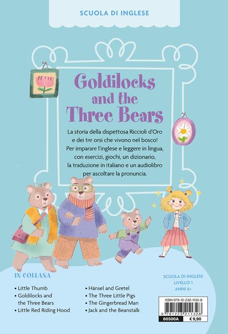 Goldilocks and the three bears-Riccioli d'oro e i tre orsi. Con QR code per audiolibro - 2