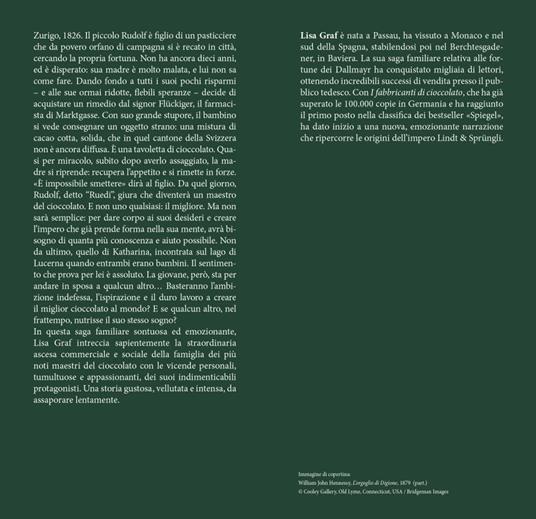 I fabbricanti di cioccolato. Due famiglie, una passione. La saga di Lindt & Sprüngli - Lisa Graf - 3