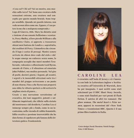 Love, sex & Frankenstein. Mary Shelley, una storia gotica - Caroline Lea - 2