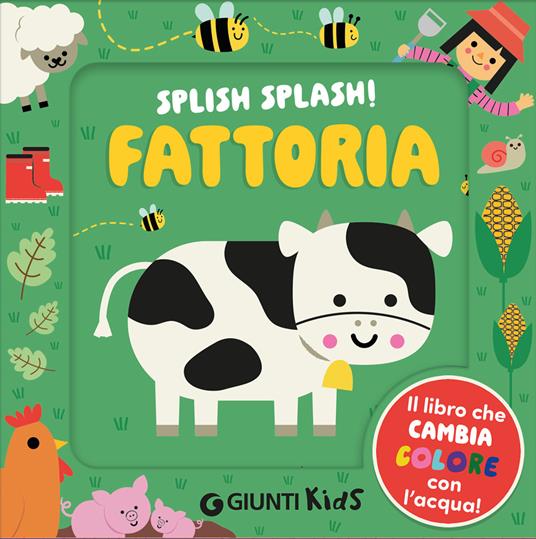 Fattoria. Splish splash! Ediz. a colori - copertina