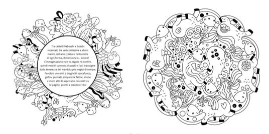 Unicorni e animali magici. Mandala super carini. Ediz. illustrata - 3