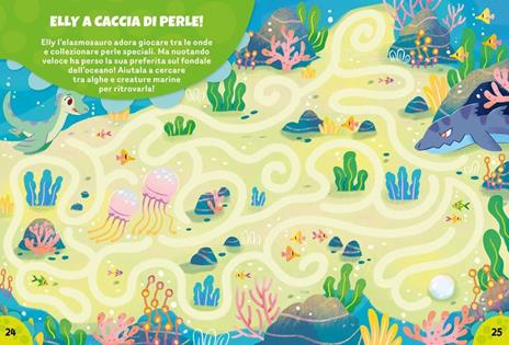 Labirinti. Dinosauri. Creo gioco coloro. Ediz. a colori - 4