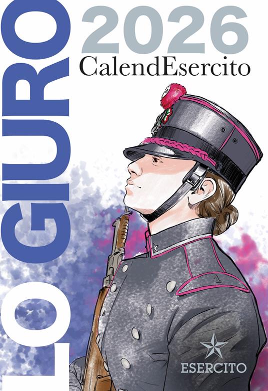 Lo giuro. CalendEsercito 2026. Da parete - copertina