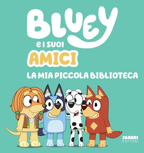 Bluey e i suoi amici. La mia piccola biblioteca. Ediz. a colori - copertina
