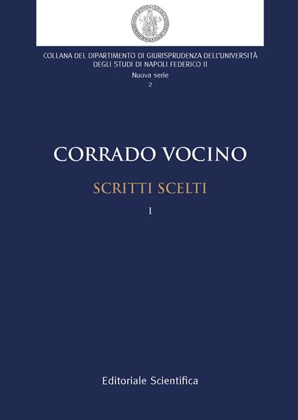 Corrado Vocino. Scritti scelti - copertina