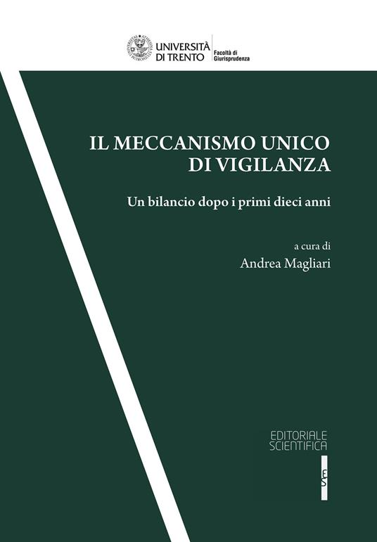 Il meccanismo unico di vigilanza. Un bilancio dopo i primi dieci anni - copertina