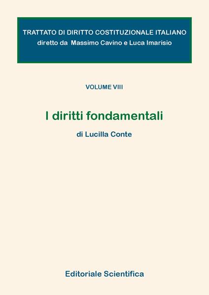 I diritti fondamentali - Lucilla Conte - copertina