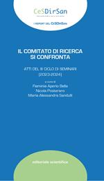 Il comitato di ricerca si confronta. Atti del III ciclo di seminari (2023-2024)