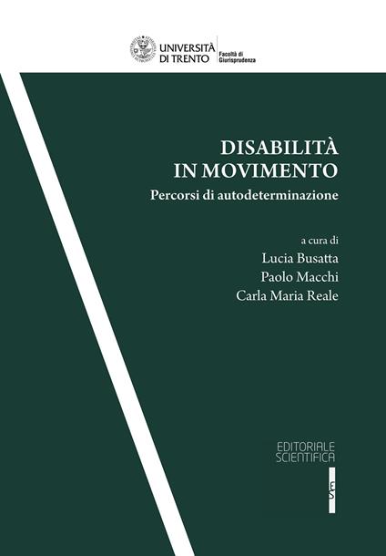 Disabilità in movimento. Percorsi di autodeterminazione - copertina