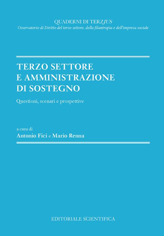 Terzo settore e amministrazione di sostegno. Questioni, scenari e prospettive - copertina