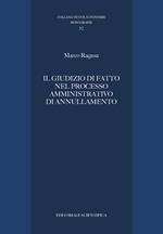 Il giudizio di fatto nel processo amministrativo di annullamento