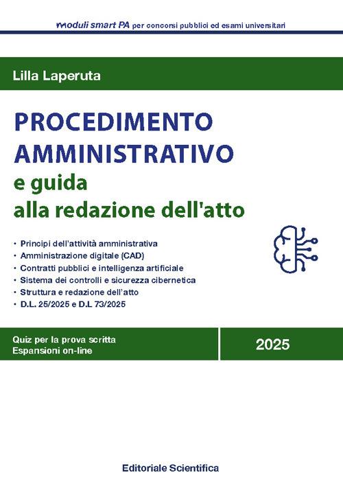 Procedimento amministrativo e guida alla redazione dell'atto - Lilla Laperuta - copertina