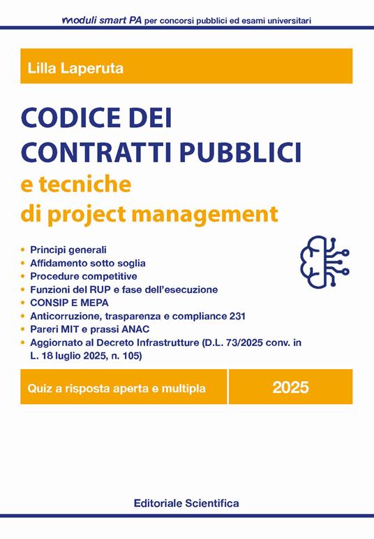 Codice dei contratti pubblici e tecniche di project management - Lilla Laperuta - copertina