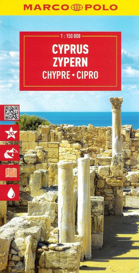 Cipro 1:150.000. Ediz. multilingue - copertina