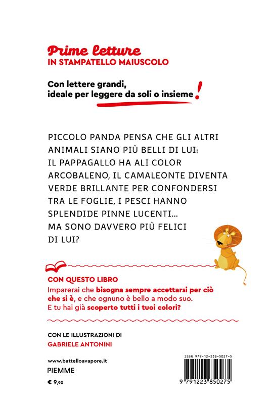 Un panda a colori. Stampatello maiuscolo - Tommaso Valsecchi - 2