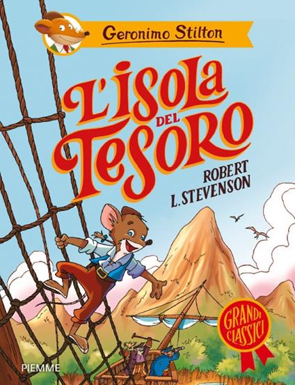 L'isola del tesoro di R. L. Stevenson - Geronimo Stilton - copertina