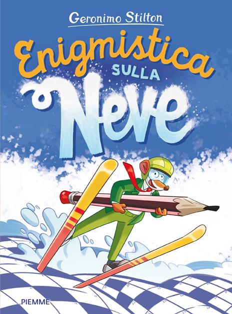 Enigmistica sulla neve - Geronimo Stilton - copertina