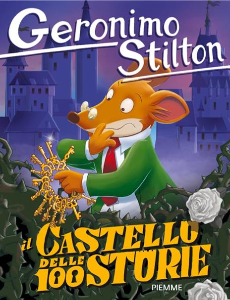 Il castello delle 100 storie - Geronimo Stilton - copertina