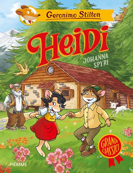 Heidi di Johanna Spyri - Geronimo Stilton - copertina
