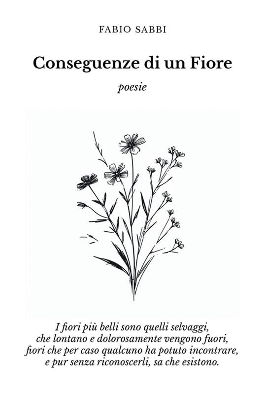 Conseguenze di un fiore - Fabio Sabbi - copertina