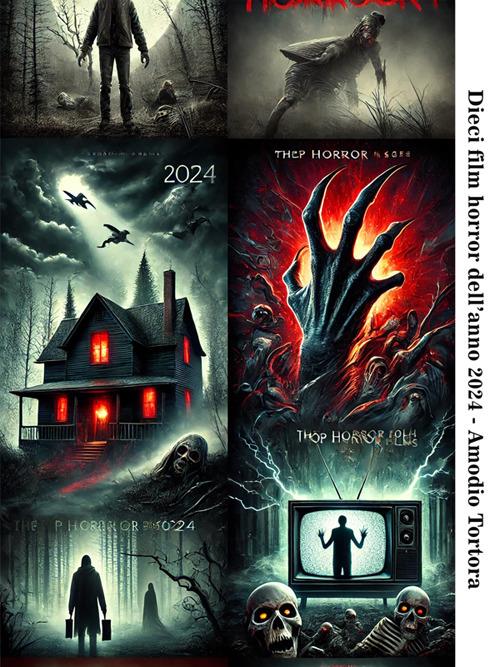 Dieci film horror dell'anno 2024 - Amodio Tortora - ebook
