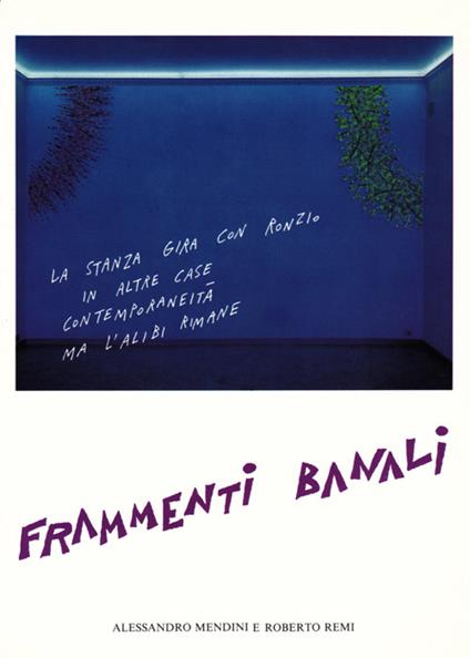 Frammenti banali - Alessandro Mendini,Roberto Remi - ebook