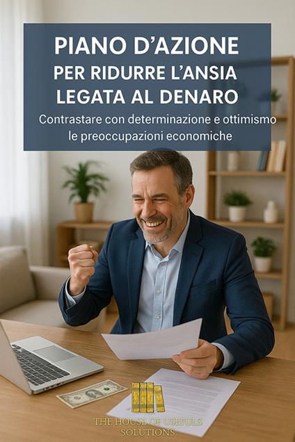 Piano d'azione per ridurre l'ansia legata al denaro. Contrastare con determinazione e ottimismo le preoccupazioni economiche - The House of useful solution - ebook
