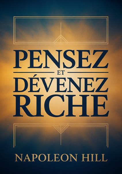 Pensez et devenez riche - Napoleon Hill - copertina