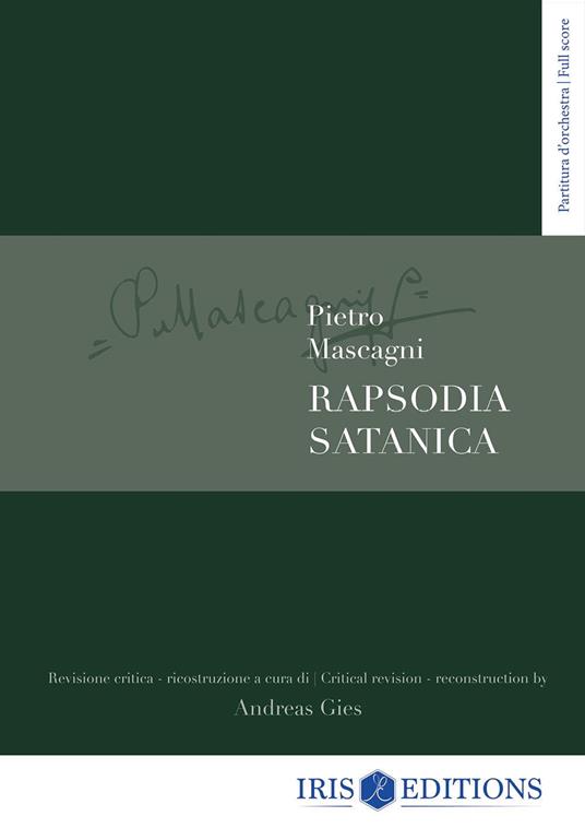 Rapsodia satanica - Pietro Mascagni - copertina