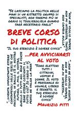 Breve corso di politica... per avvicinarsi al voto