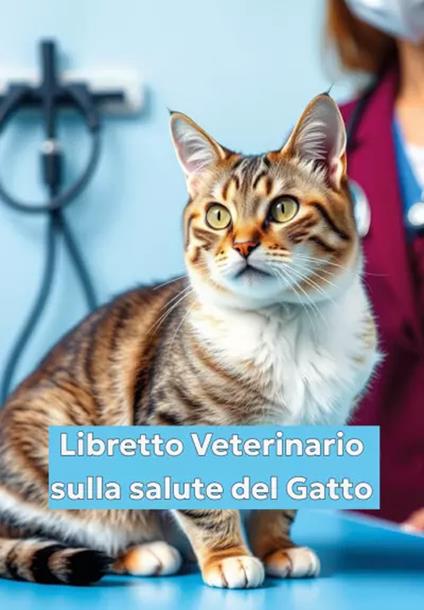 Libretto veterinario sulla salute del gatto - Roby Vet - copertina
