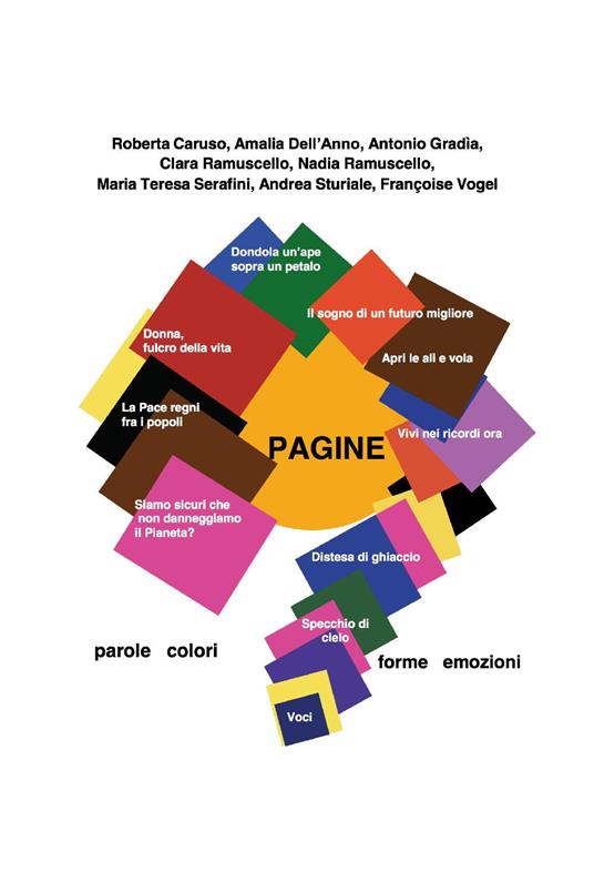 Pagine. Parole, colori, forme, emozioni - copertina