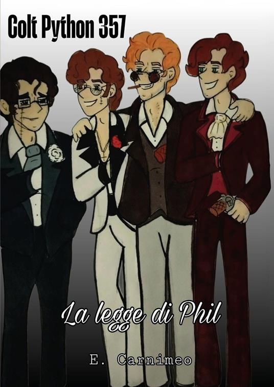 Colt Python 357, la legge di Phil - E. Carnimeo - copertina
