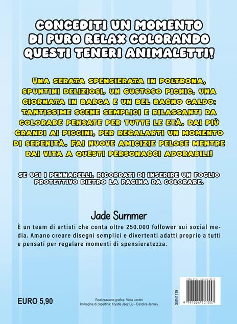Dolci momenti di relax. Da colorare - Jade Summer - 2