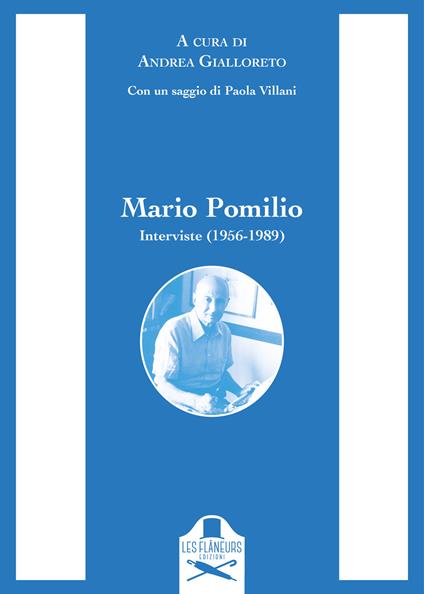 Mario Pomilio. Interviste (1956-1989) - copertina