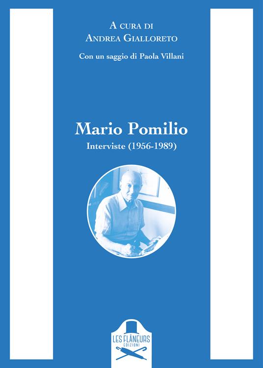 Mario Pomilio. Interviste (1956-1989) - copertina