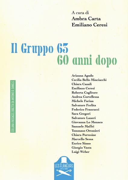 Il gruppo 63. 60 anni dopo - copertina
