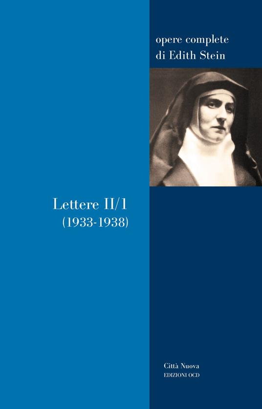 Lettere. Vol. 2/1: 1933-1938 - Edith Stein - copertina