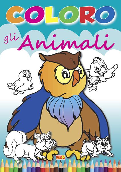 Coloro gli animali - copertina