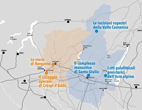 Tra Bergamo e Brescia alla scoperta dei siti Unesco - Massimo Tedeschi - 2