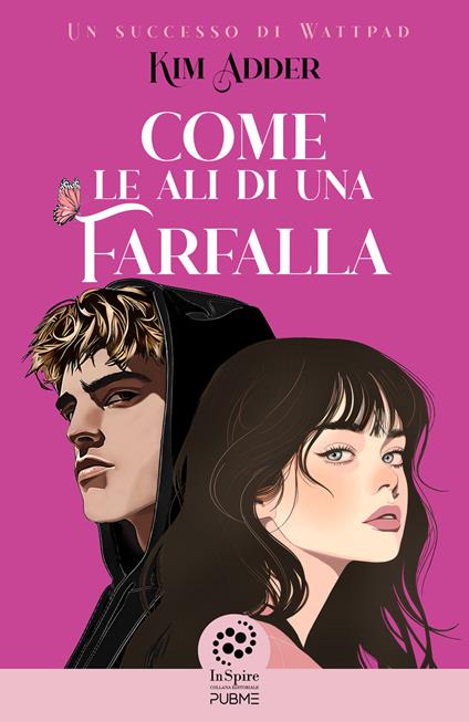 Come le ali di una farfalla - Kim Adder - copertina