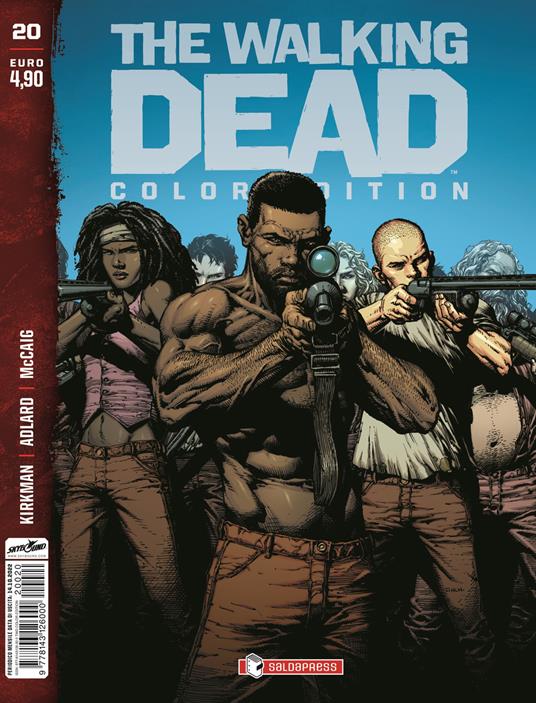 The walking dead. Color edition. Vol. 20 - Robert Kirkman - copertina
