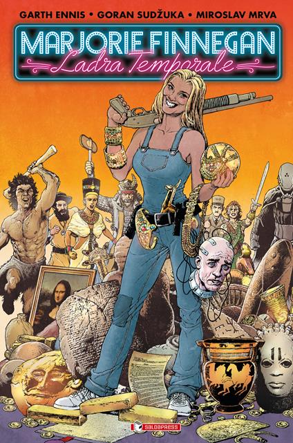 Marjorie Finnegan. Ladra temporale - Garth Ennis - copertina
