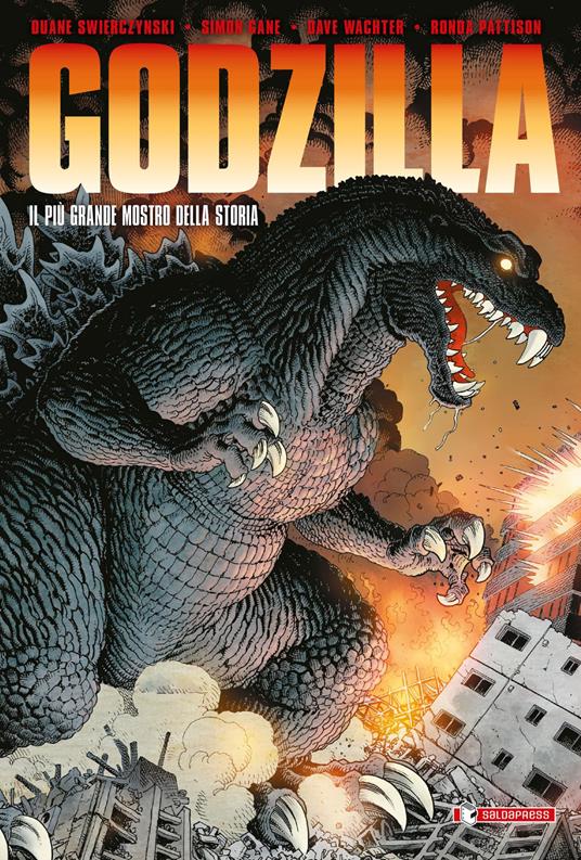 Godzilla. Il più grande mostro della storia - Duane Swierczynski - copertina