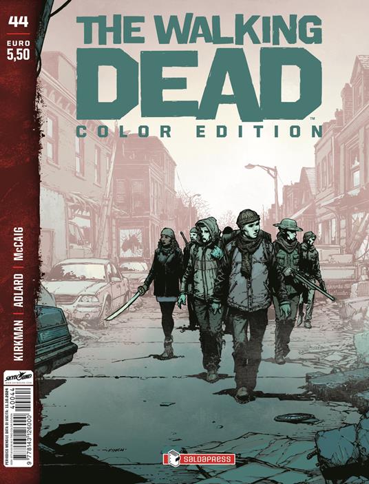 The walking dead. Color edition. Vol. 44 - Robert Kirkman - copertina