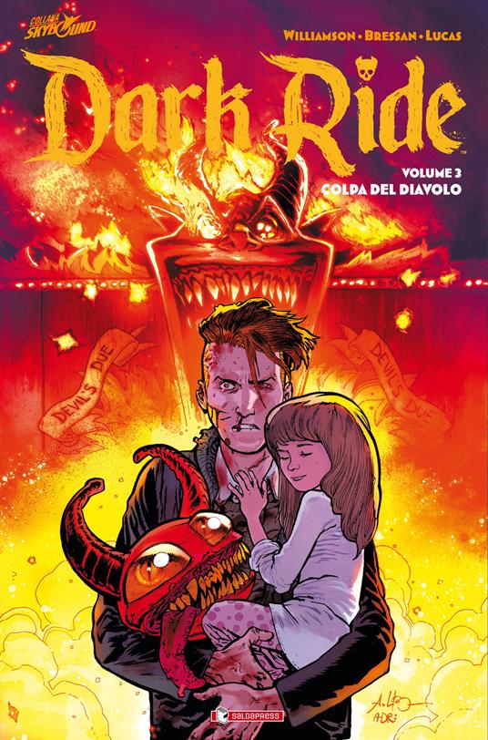 Dark ride. Vol. 3: Colpa del diavolo - Joshua Williamson - copertina