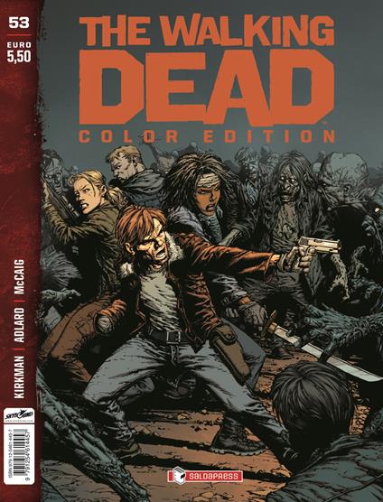 The walking dead. Color edition. Vol. 53 - Robert Kirkman - copertina