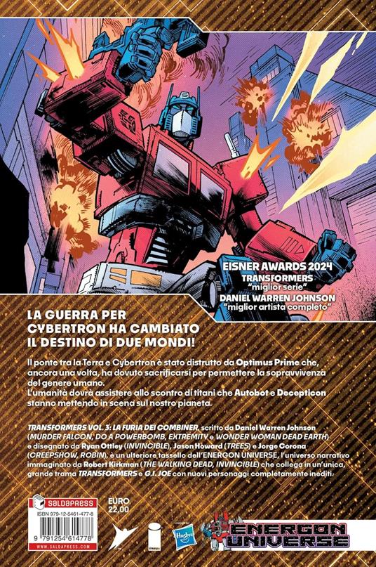 Transformers. Vol. 3: La furia dei combiner - Daniel Warren Johnson - 5