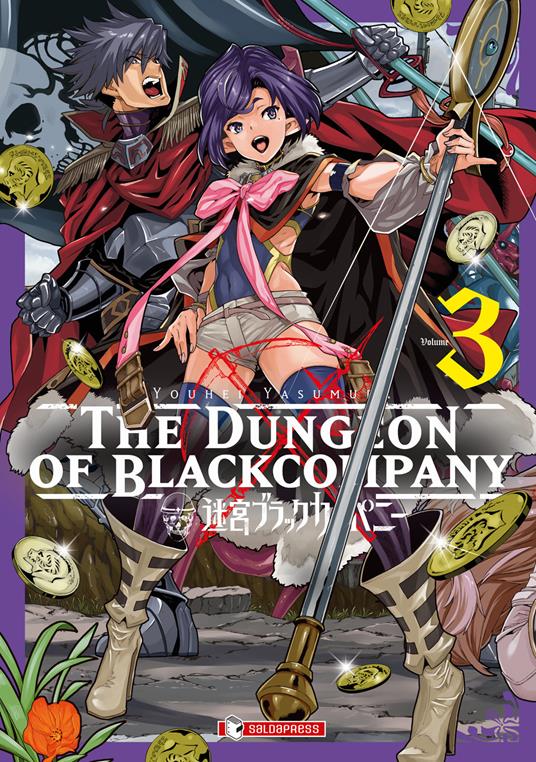 The dungeon of black company. Vol. 3 - Youhei Yasumura - copertina